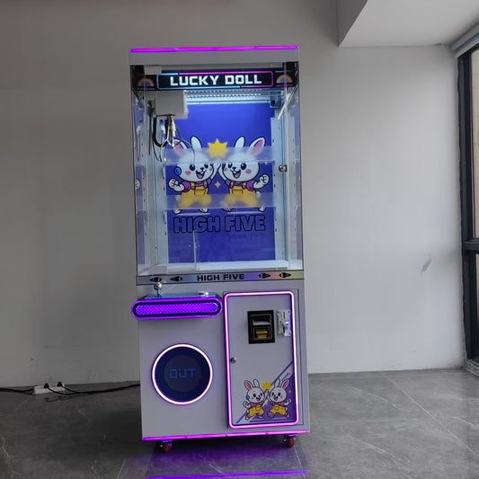 ✨ Premium Claw Machine with Bill Acceptor – Plug & Play Fun! ✨