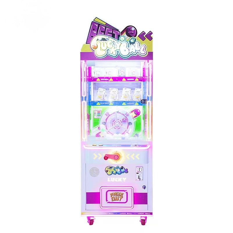 Lucky Ball Blind Box Game Machine
Shake Ball Prize Machine with LED Lights