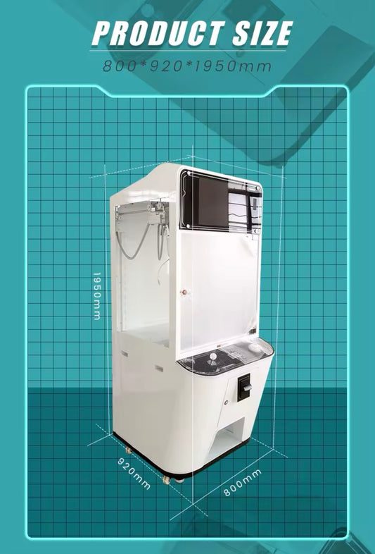 Luxury LCD screen toy arcade vending machine game claw machine