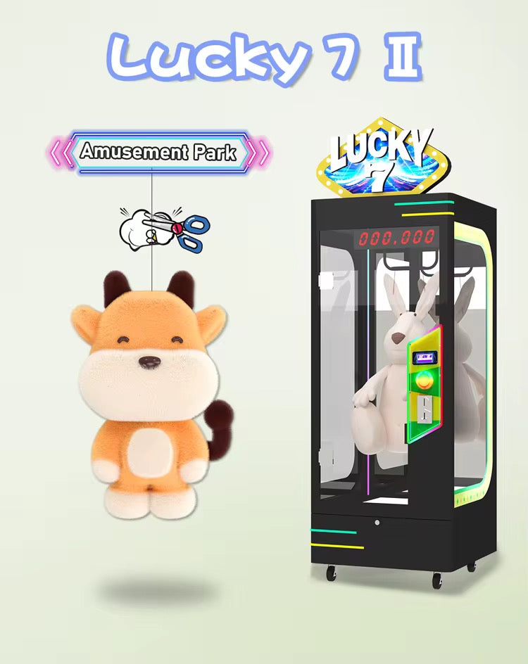 Scissor Prize Machine High Tension Cutting Game for Big Rewards!