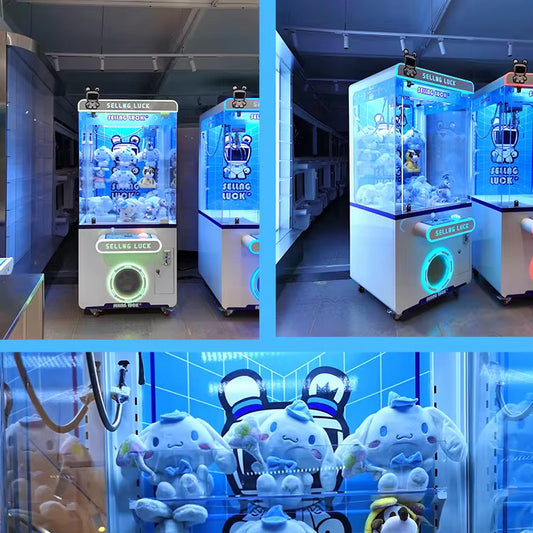 LUCKY CLAW Claw Machine Cute LED Prize Game Arcade Machine for Plush Toys