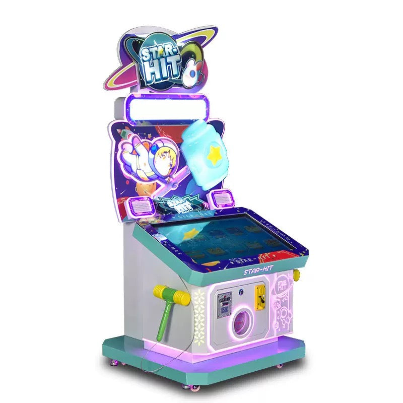 Star Hit Hammer Game Machine – Multi-Mode Kids Arcade Whacking Game