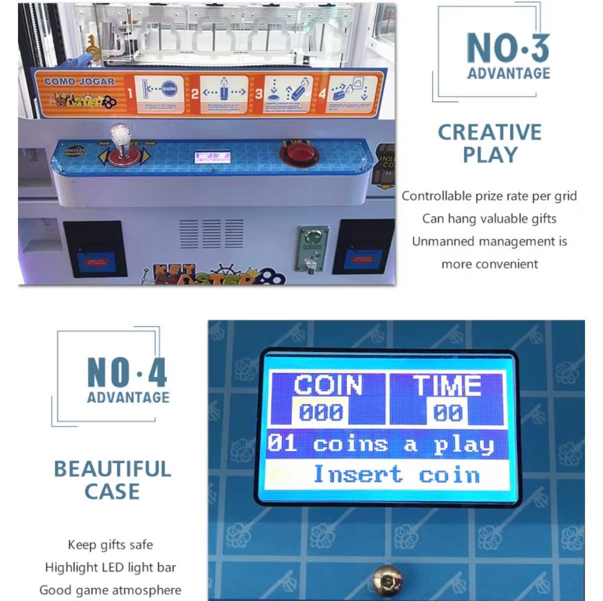 RGB Key Master Arcade Machine High Five Arcade