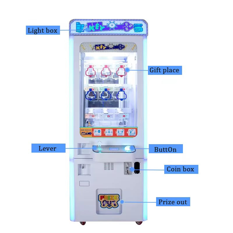 🔑 9 Hole Key Master Machine 🎮