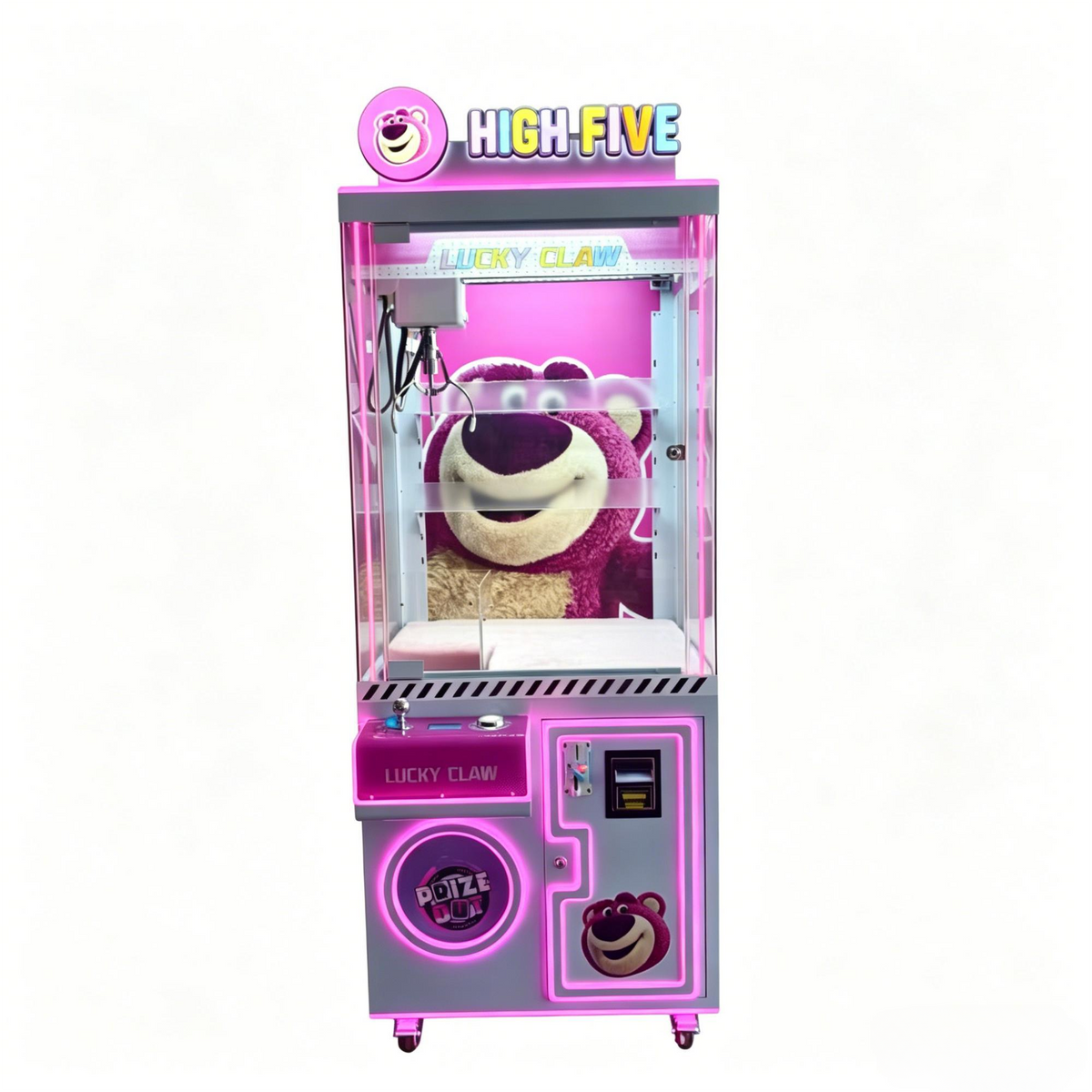 Full Size Commercial Claw Machine Bill Acceptor Version