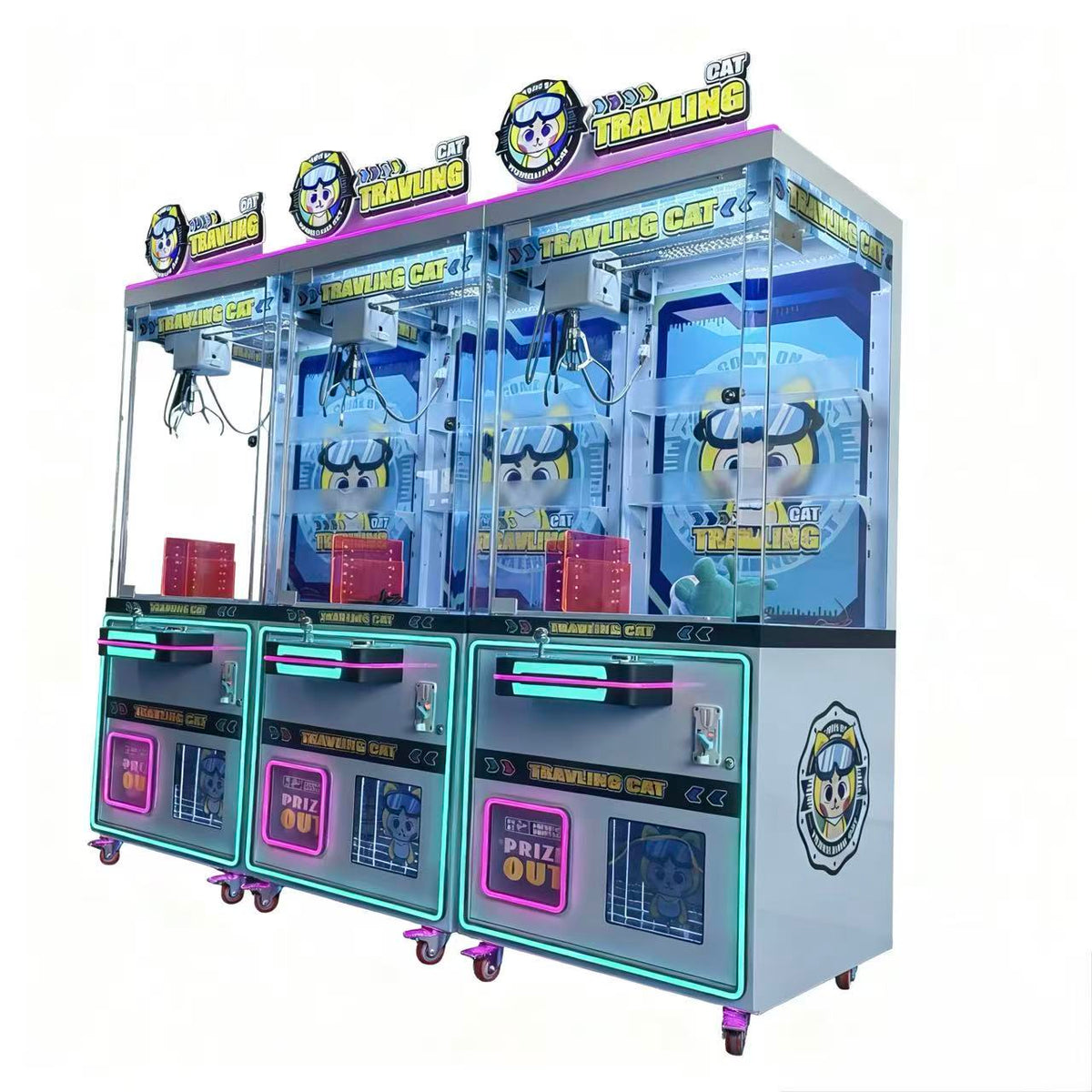 Full Size Commercial Claw Machine LED Crane Prize Game