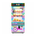 Premium Rainbow LED Claw Machine 360° Surround Lights with Coin and Bill Acceptor