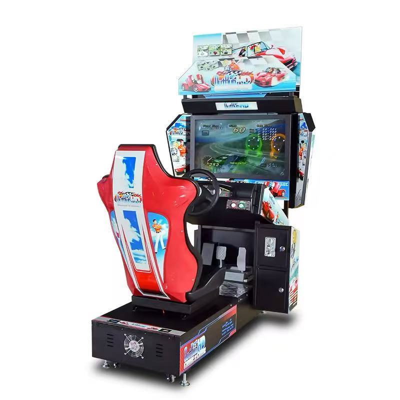 Commercial Motion Racing Simulator Arcade Machine with 32” Screen