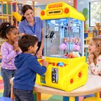 Mini Car Shaped Tabletop Claw Machine Coin Operated Prize Grabber