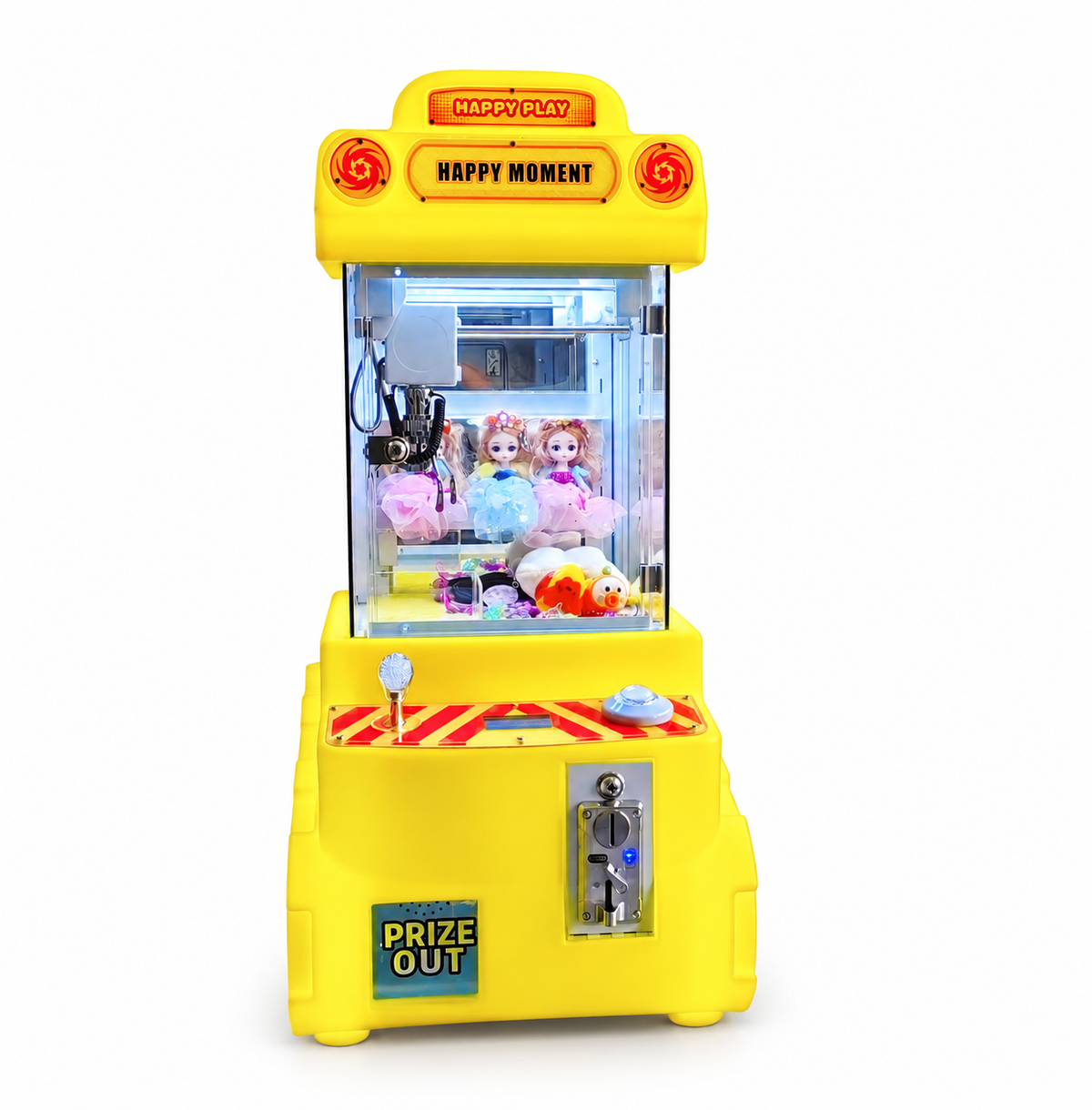 Mini Car Shaped Tabletop Claw Machine Coin Operated Prize Grabber