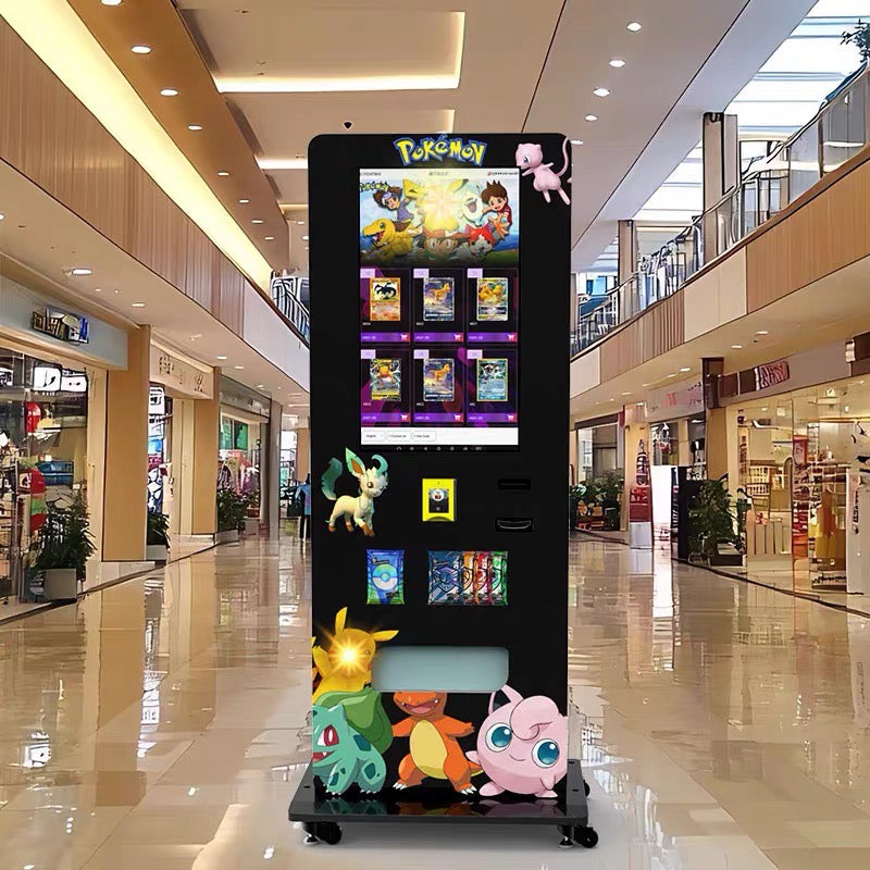 Customizable Trading Card Vending Machine – 7-Slot Automatic Card Dispenser Pre Order Available