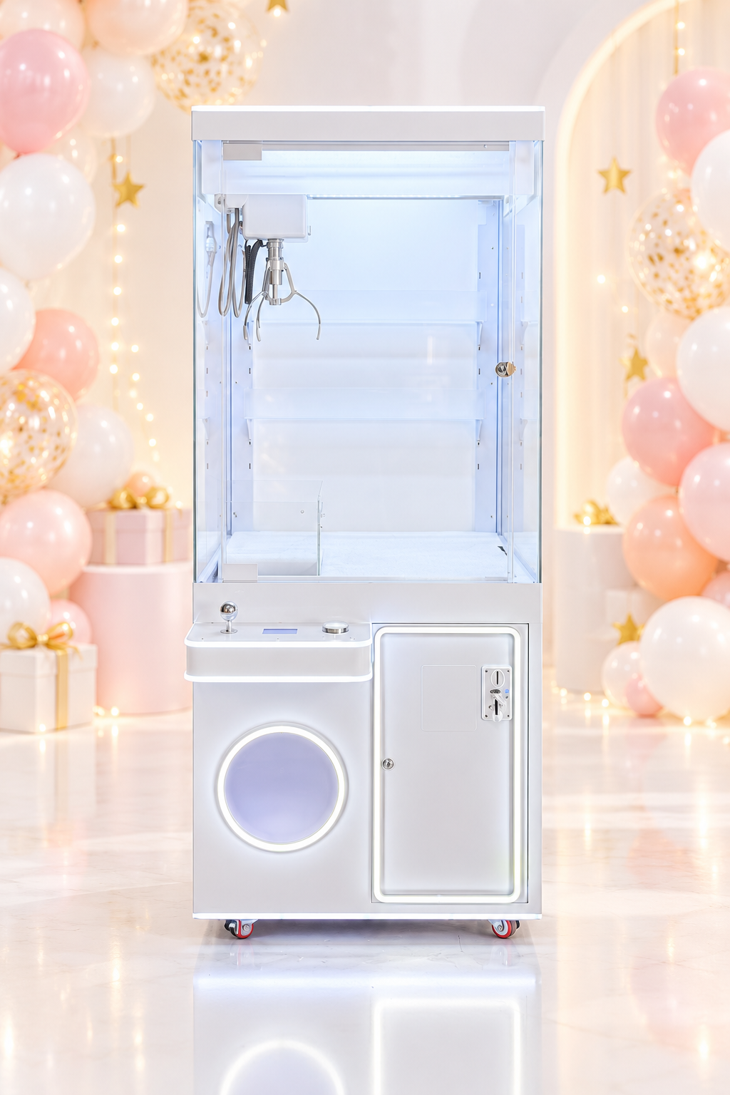 Full Size Commercial White Claw Machine for Sale with Coin Operated Prize Game