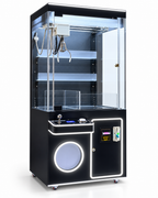 Modern Black Claw Machine with White LED Lights Bill Acceptor Coin