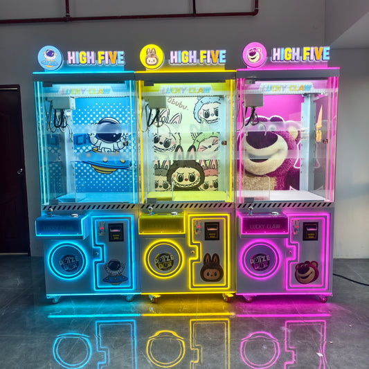 Color LED Claw Machine – For Kids Zone / Mall / Event Use