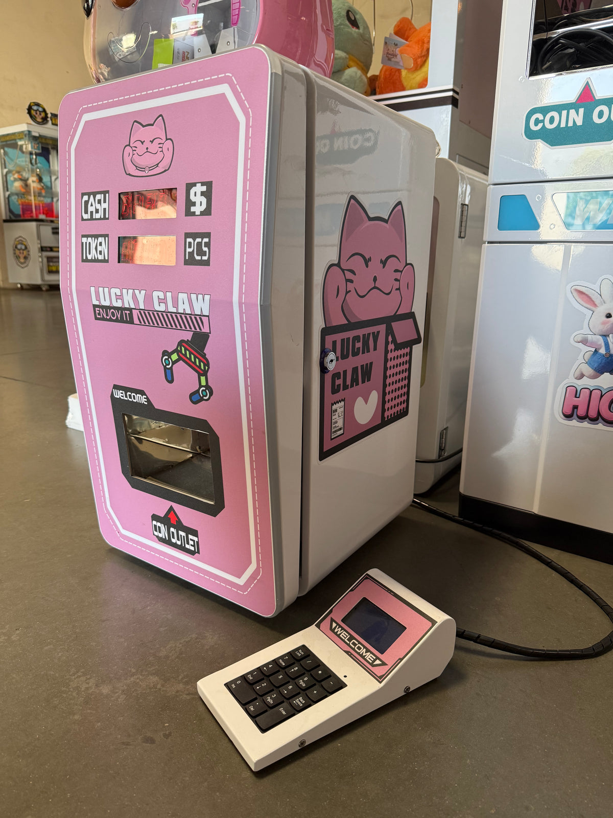 Tabletop Token Dispenser
