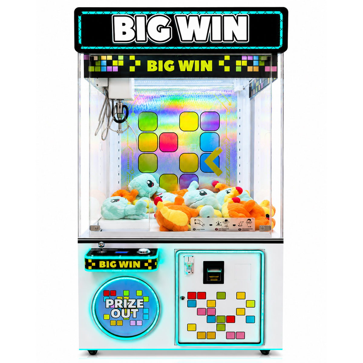 BIG WIN Extra Large Claw Machine with Bill Acceptor ✨