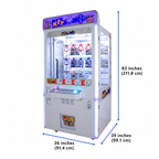 RGB Key Master Prize Machine Commercial LED Arcade Skill Game