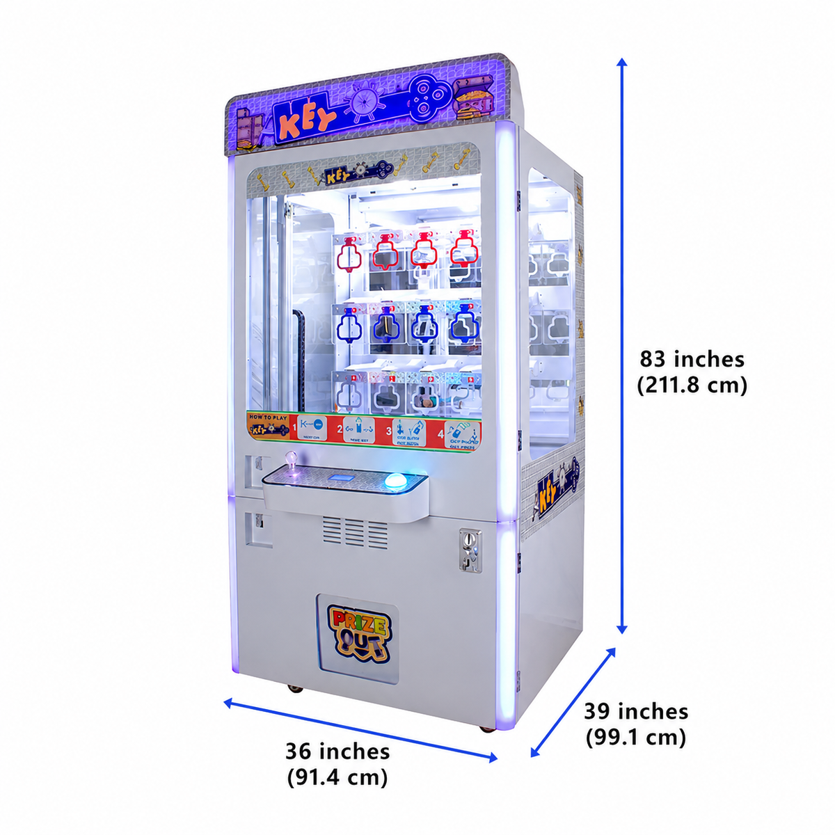 RGB Key Master Arcade Machine High Five Arcade