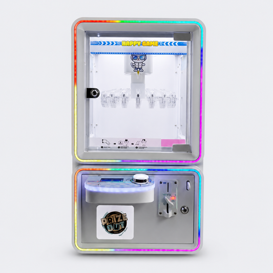 🌈 Rainbow LED Desktop Prize Clip Machine
