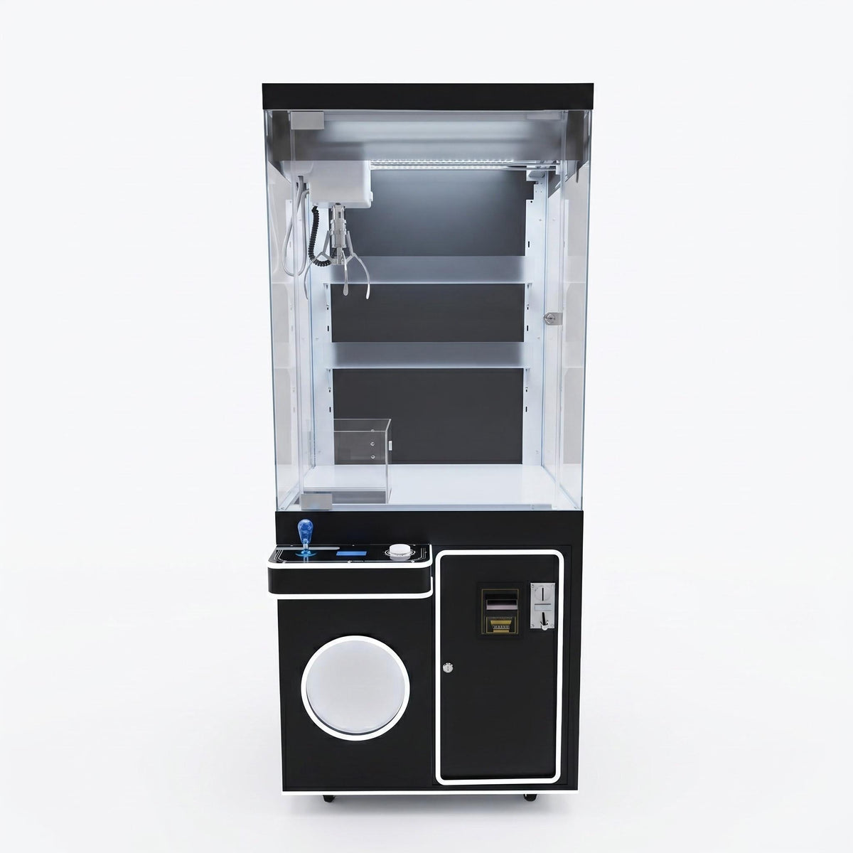 Black Edition Commercial Claw Machine Premium Arcade Crane Machine with LED Lights