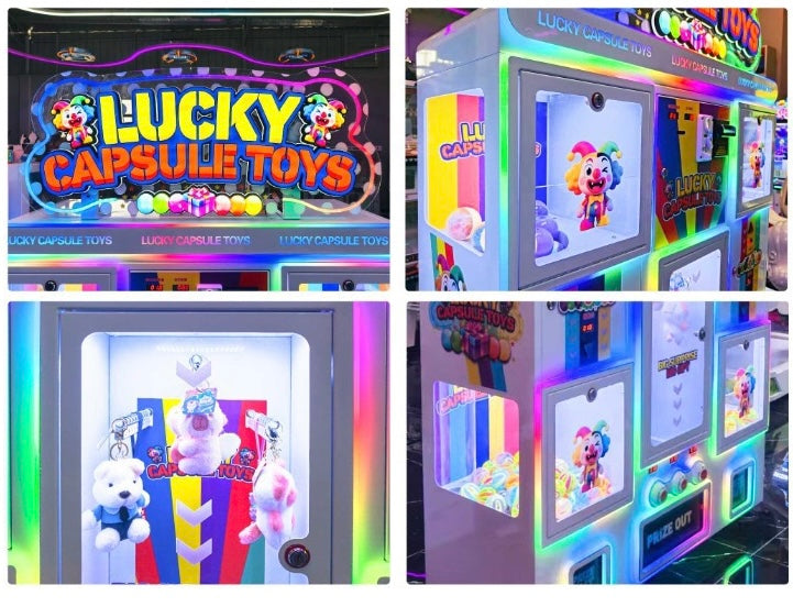 Lucky Capsule 5 Player Prize Machine