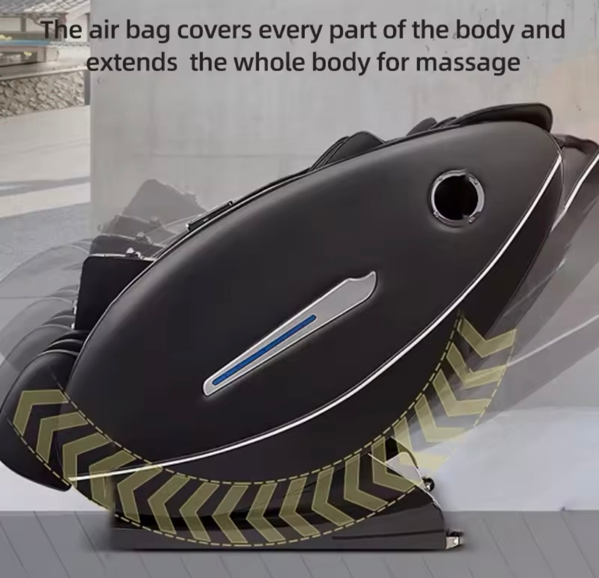 New Coin Operated Commercial 3D Zero Gravity Vending Massage Chair with Payment System