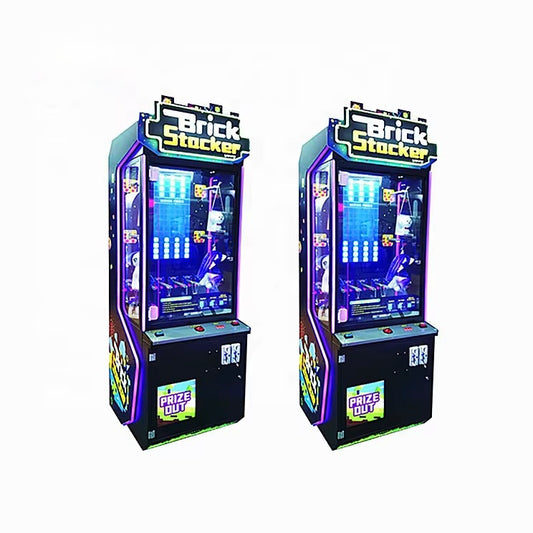 Brick Stacker Prize Game Machine Skill Based Arcade Game