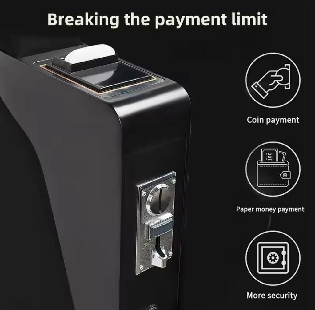New Coin Operated Commercial 3D Zero Gravity Vending Massage Chair with Payment System