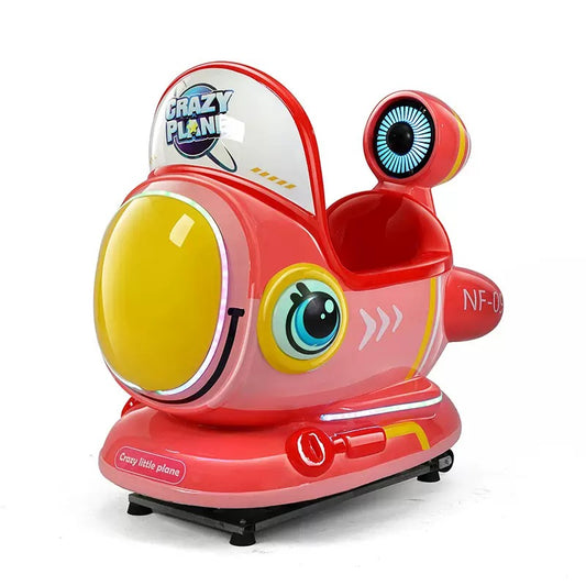 Coin Operated Kids Shaking Car Game Machine Indoor Kiddie Rides Swing Game Machine