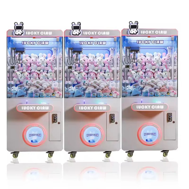 LUCKY CLAW Claw Machine Cute LED Prize Game Arcade Machine for Plush Toys