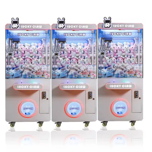 LUCKY CLAW Claw Machine Cute LED Prize Game Arcade Machine for Plush Toys