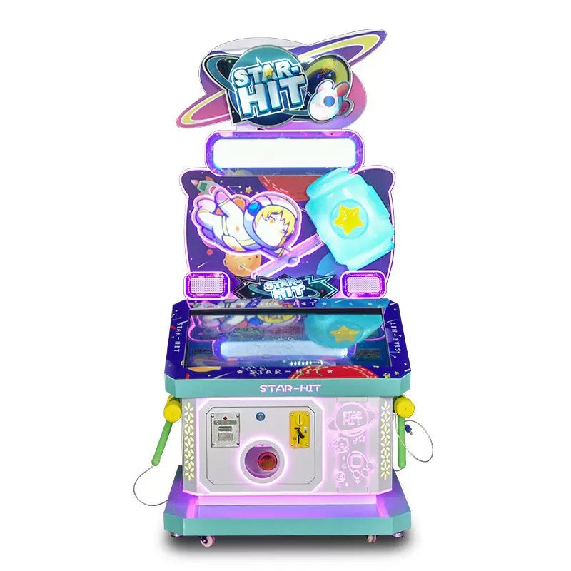 Star Strike Hammer Game Machine Multi Mode Kids Arcade Hitting Game