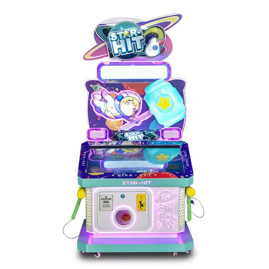 Star Hit Hammer Game Machine – Multi-Mode Kids Arcade Whacking Game