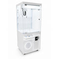 Modern White Commercial Claw Machine Customizable Arcade Crane Machine with LED Lights