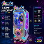 Lucky Ferris Wheel Commercial Prize Machine with LED Lights