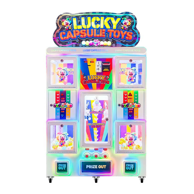 Lucky Capsule 5 Player Prize Machine
