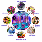Lucky Ferris Wheel Commercial Prize Machine with LED Lights