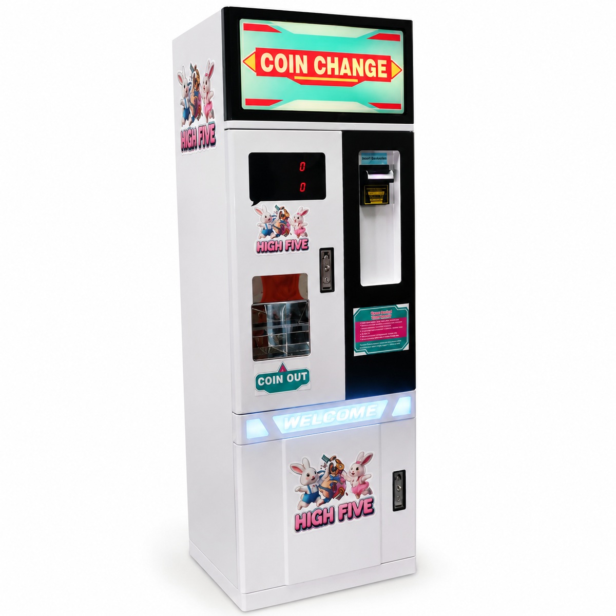 💰 Commercial Token Exchange MachineDefault with Bill Acceptor Included ✅Optional Nayax Card Reader Upgrade Available 💳