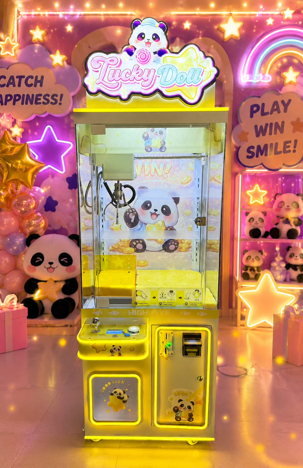 Medium Commercial Claw Machine High Profit Arcade Game