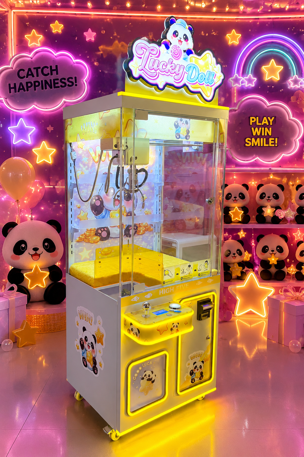 Medium Commercial Claw Machine High Profit Arcade Game