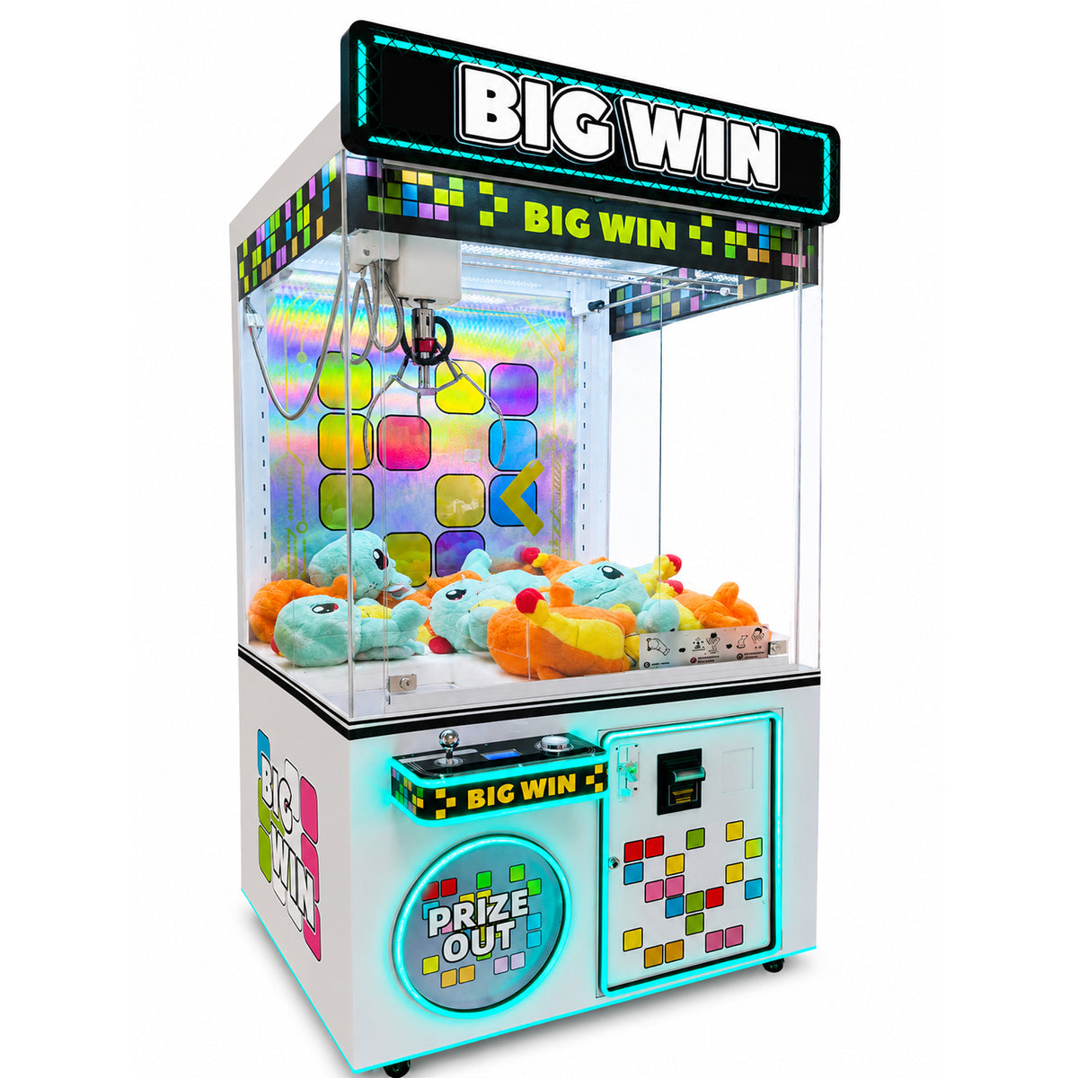 BIG WIN Extra Large Claw Machine with Bill Acceptor ✨