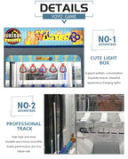 RGB Key Master Prize Machine Commercial LED Arcade Skill Game