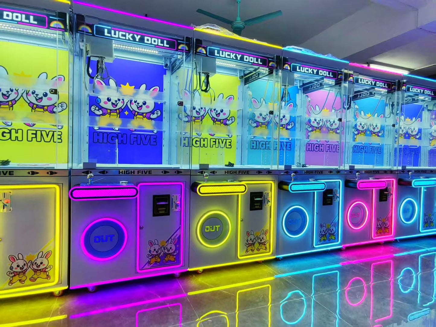 ✨ Premium Claw Machine with Bill Acceptor – Plug & Play Fun! ✨